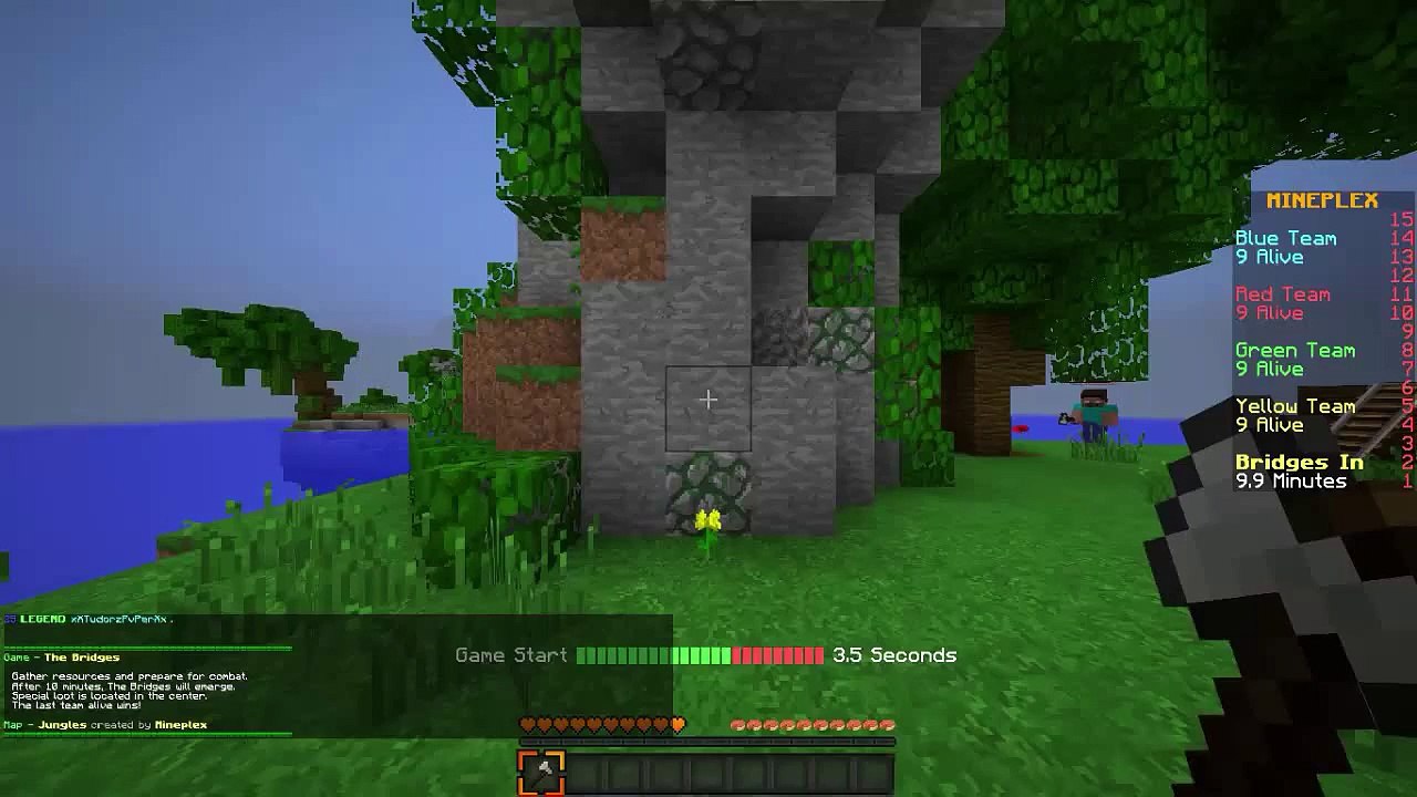 Minecraft THE BRIDGES! #1 "GREAT START" (Mineplex Bridges Server Game)