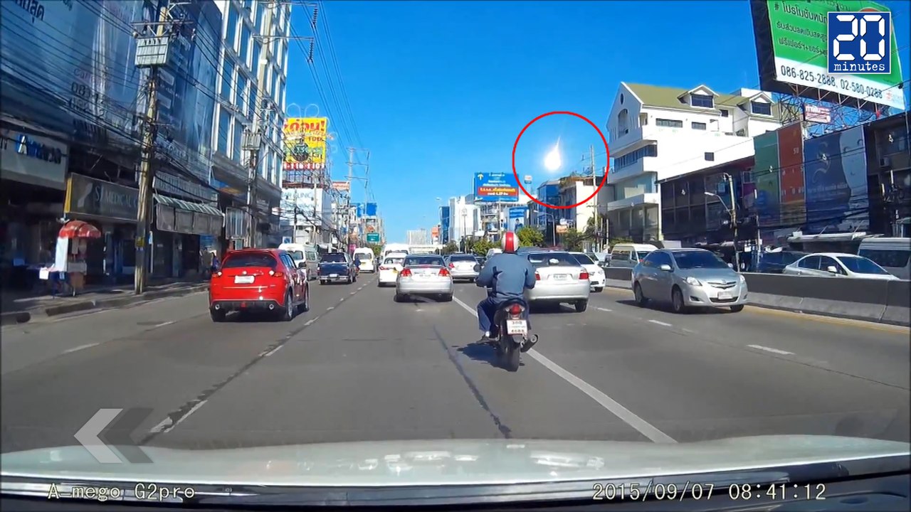 Une boule de feu dans le ciel thailandais ! - Le rewind du lundi 7 septembre 2015 !