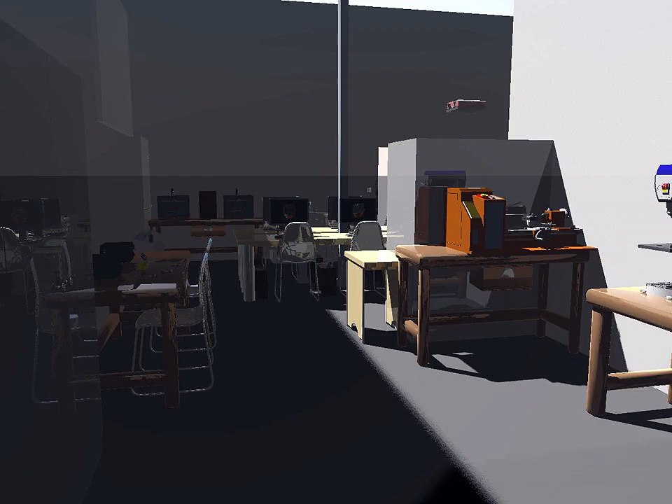 plan du Fab Lab Château-Thierry en 3D