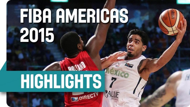 Mexico v Puerto Rico - Game Highlights - Second Round - 2015 FIBA Americas Championship