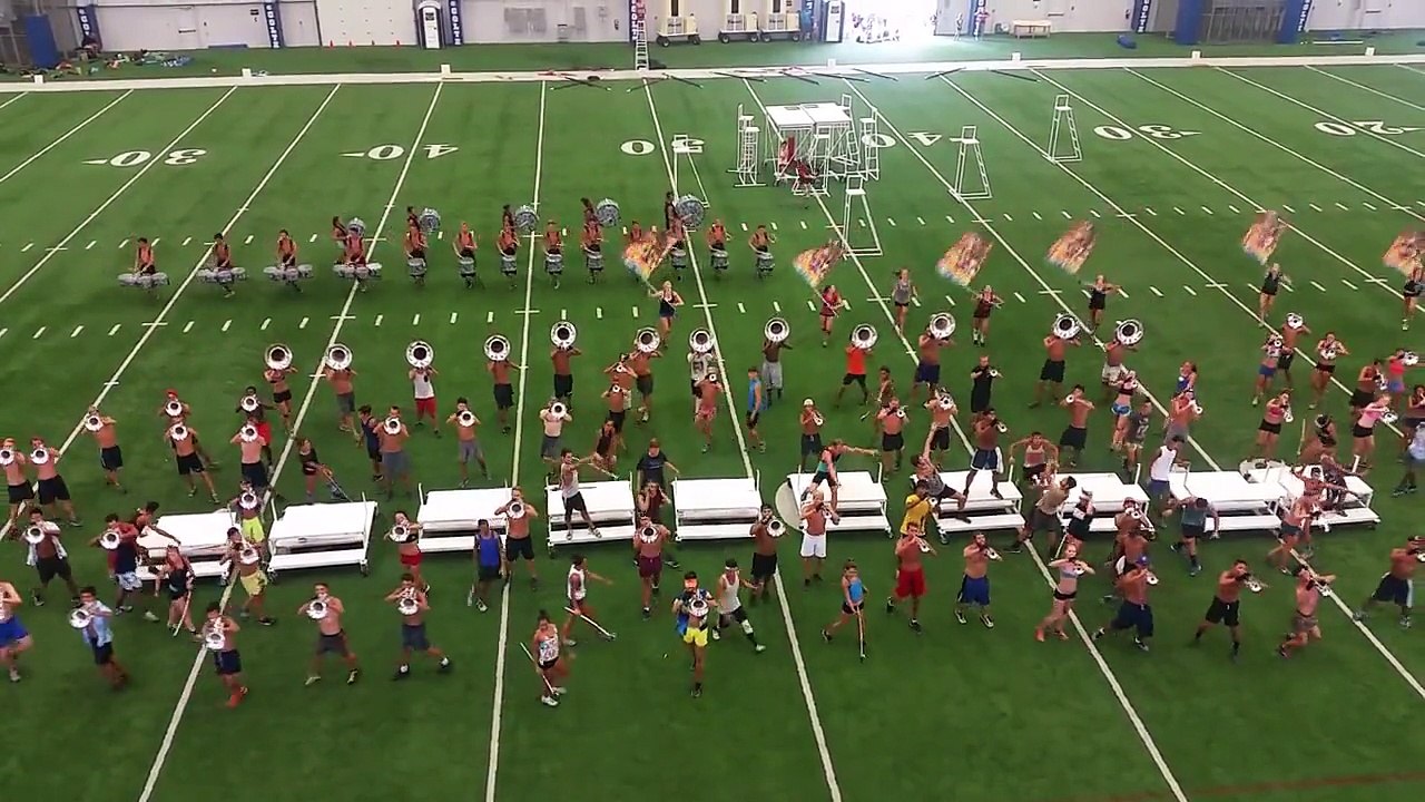 Blue Devils 2015 run thru finals day