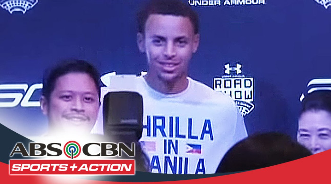 The Score Stephen Curry, meet and greet with Pinoy fans video