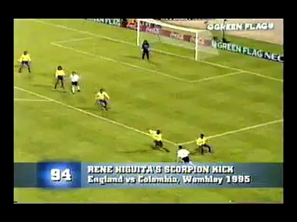 Rene Higuita et le coup du scorpion