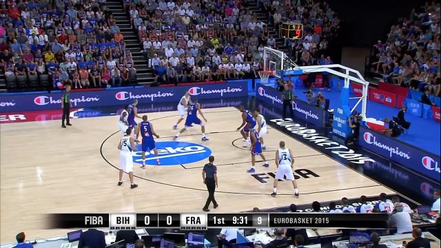 BIG Rejection by Rudy Gobert! - EuroBasket 2015