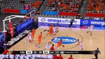 Charlon Kloof with the Putback Dunk - EuroBasket 2015