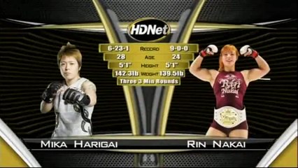 6 Rin Nakai vs Mika Haragai    SRC  SENGOKU  Soul of Fight   Dec 30 2010