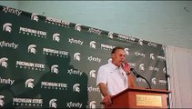 Michigan State's Mark Dantonio Post Game vs Western Michigan