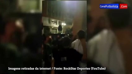 Piqué é chamado de bêbado em saída de boate na Espanha