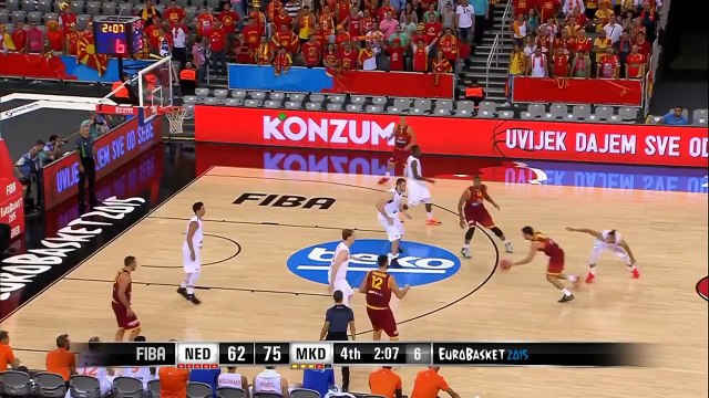 Kloof Denies Hendrix! - EuroBasket 2015
