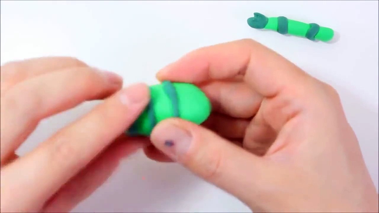 Learn How to make Brobee from Yo Gabba gabba using Play doh