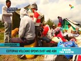 Ecuador: 400 Evacuated as Cotopaxi Volcano Rages On