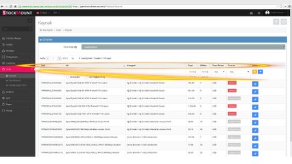 StockMount Ürün Kaynak Ürün Görüntüleme EV-SM026