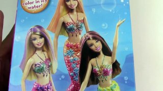 Barbie Mermaid Color Change Changer Water Pool Bath Toy Glitter Doll Cookieswirlc