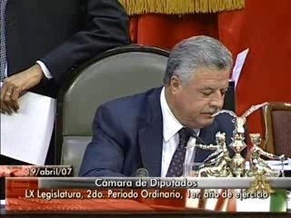 Diputado Yericó Abramo 19 abril 2007