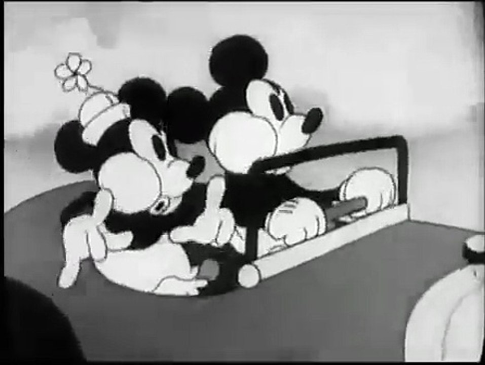 Mickey Mouse The Picnic 1930 color