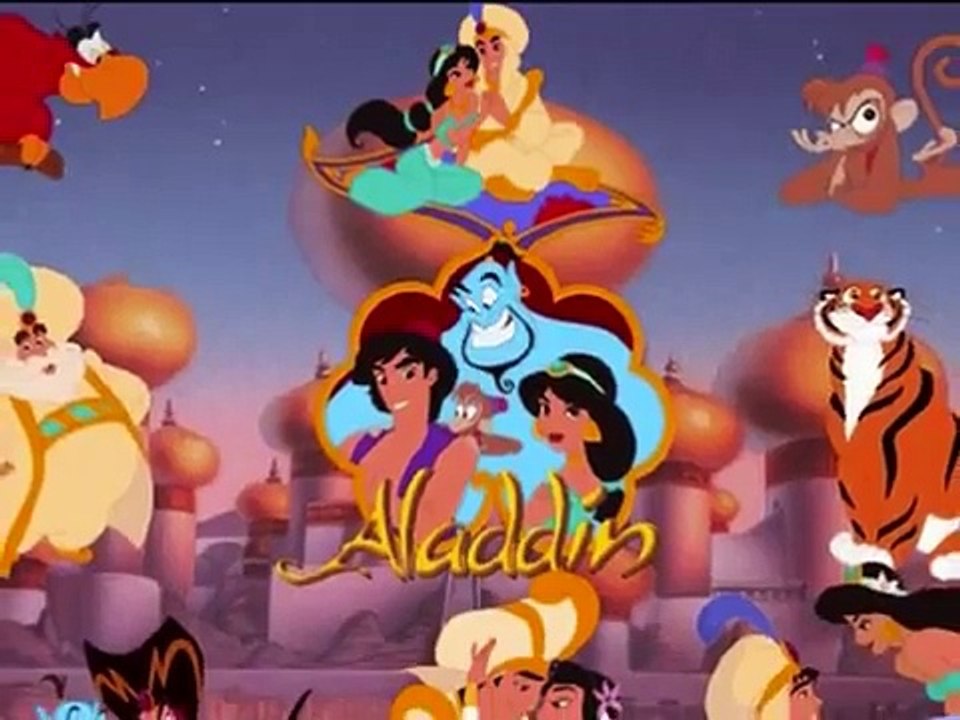 阿拉丁卡通，卡通的孩子