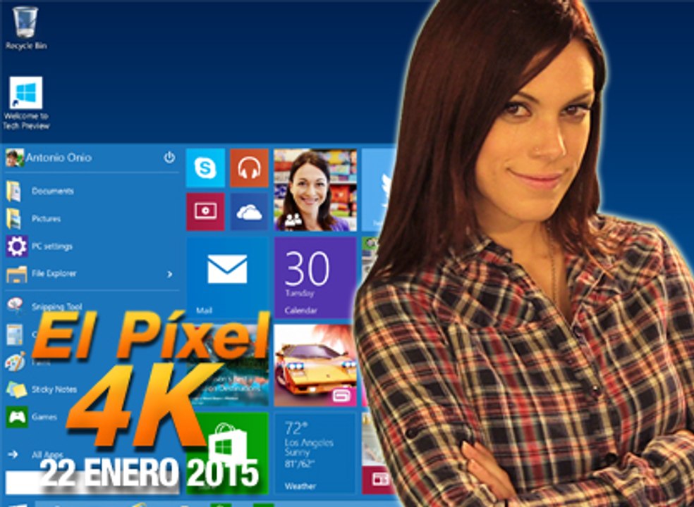 El Píxel 4K 2x83: Windows 10