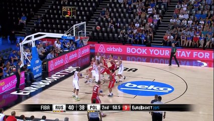 Russia v Poland - Group A - Game Highlights - EuroBasket 2015