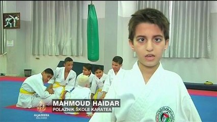 Gaza: Karate za za slijepu i slabovidnu djecu