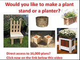 Planter ideas: How to make a Wood planter plan? Wood planter drawings needed? (Click Here)