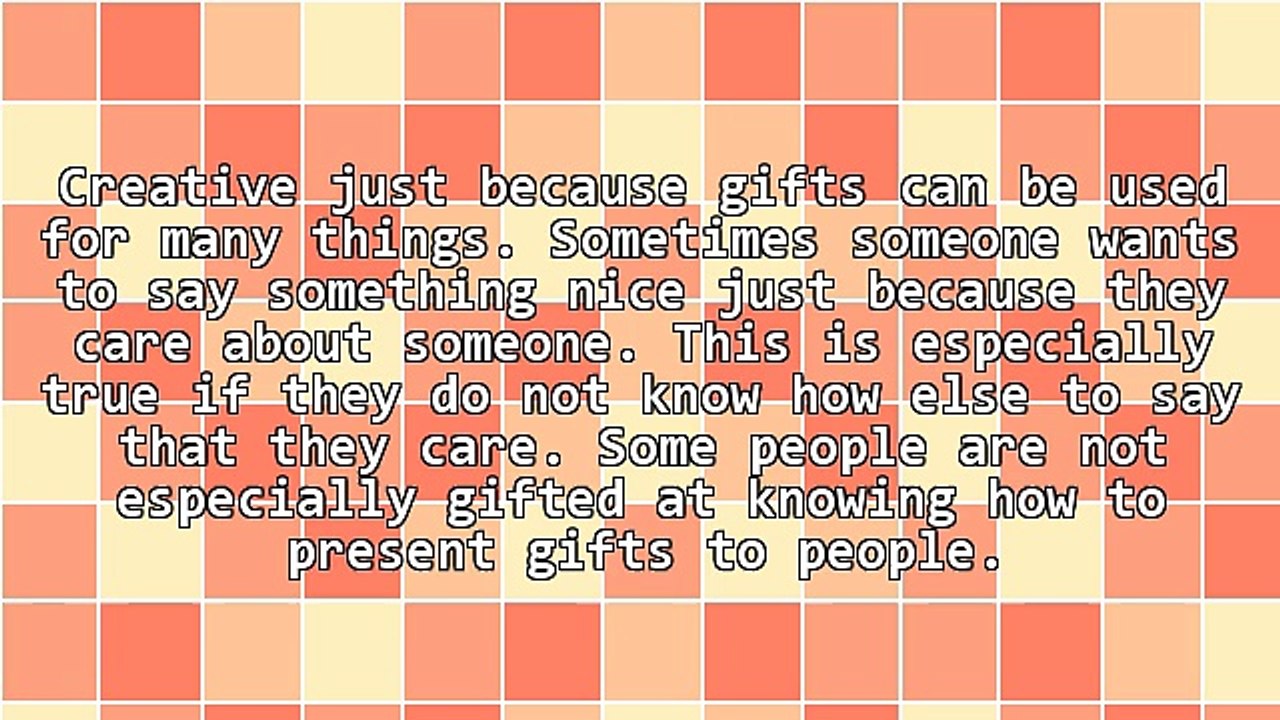 Buying Creative Just Because Gifts Are Fun