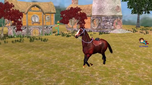 Finger Family Children Nursery Rhymes Horses Cartoons Finger Family Nursery Rhymes for Children