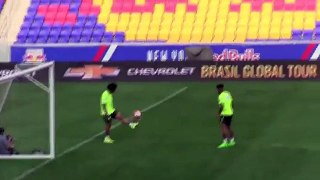 Neymar and Marcelo fantastic skills