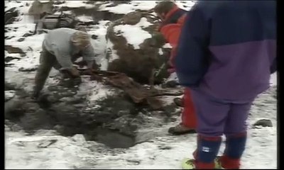 Gletschermumie Ötzi - Fund  in den Ötztaler Alpen und Austellung in Bozen 2001