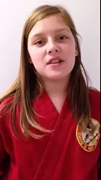 Girls gain confidence and learn self defense at Choes HapKiDo Martial Arts