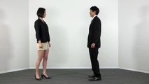 Japanesse girl in self defense demostration 映画『グランド・マスター