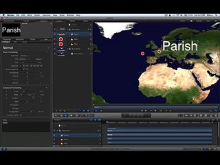 Create a simple travel map animation with Apple Motion 5