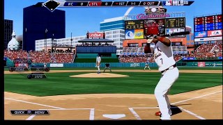 MLB 09: The Show gameplay (1st inning) - Part 2