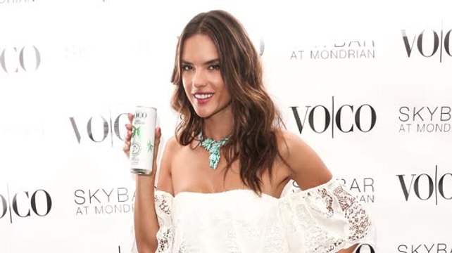 Alessandra Ambrosio Flaunts Her Fabulous Figure At VOCO Pool Party