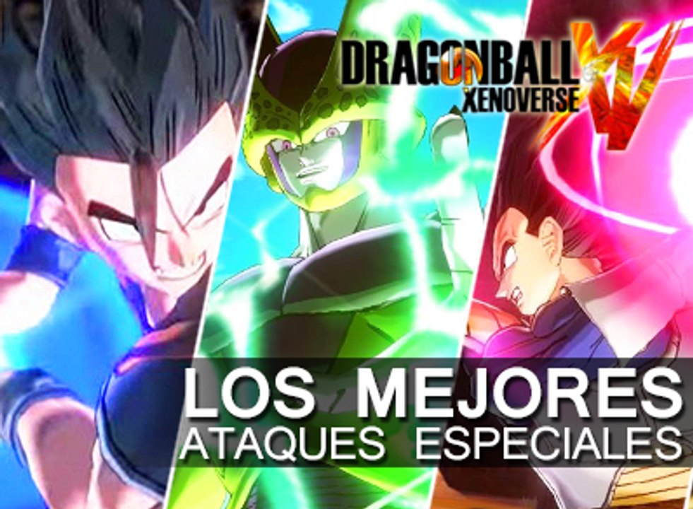 Dragon Ball Xenoverse - Los Mejores Ataques Esp...