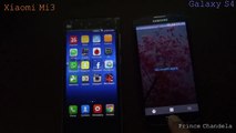 Xiaomi Mi3 vs Samsung Galaxy S4 (Antutu Benchmark)