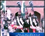 Emotional Flag Lowering Ceremony was held at Wagah Border