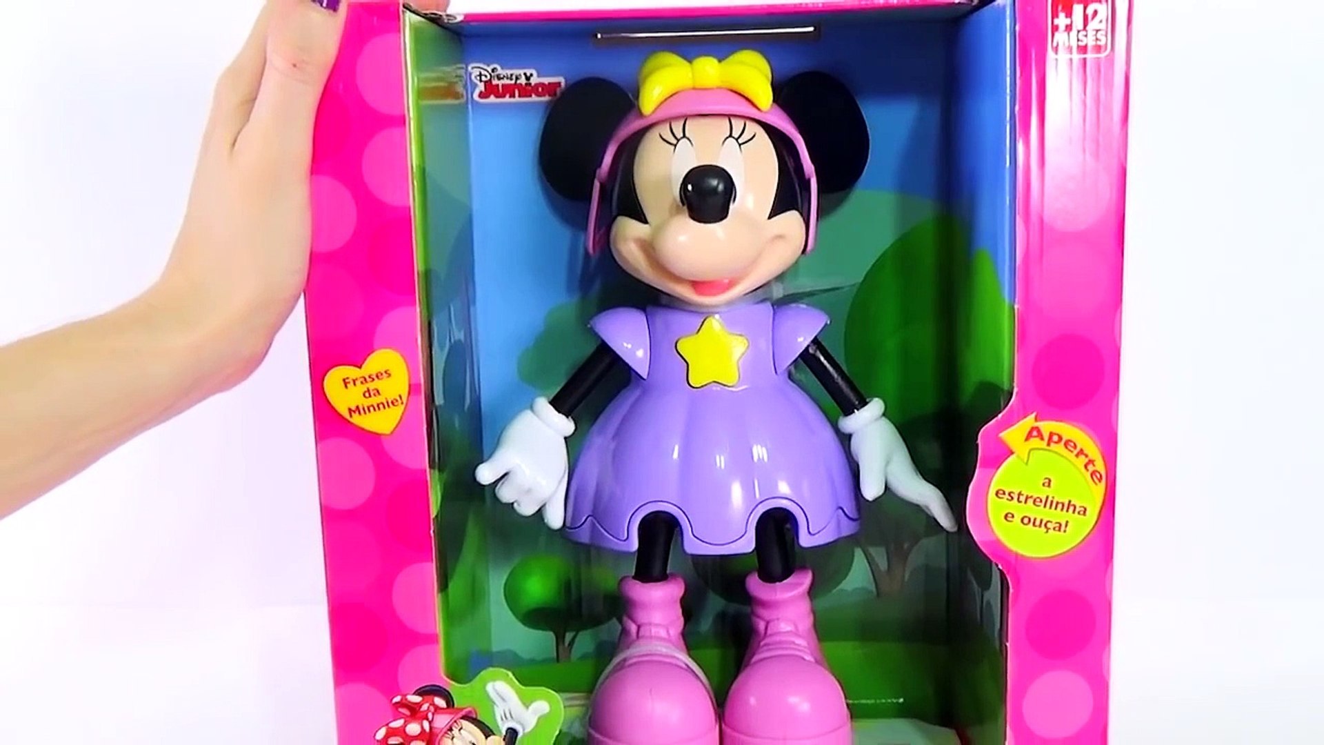 Minnie Mouse Patinadora Brinquedos Bonecas Disney Toys Juguetes -  Dailymotion Video