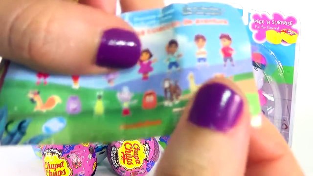 Peppa Pig Suzy Dora Shopkins Frozen Ovos Surpresas Chupa Chups Brinquedos. Em Português