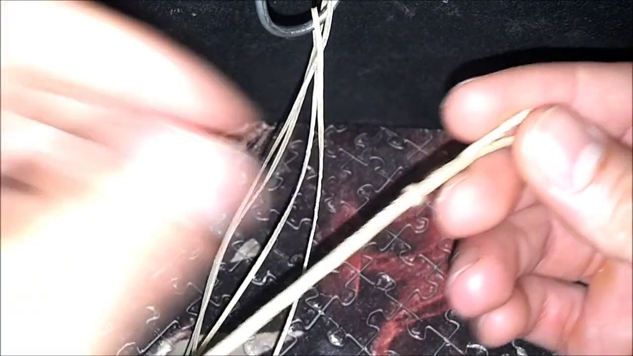 Tutorial Trenza de 4 - "El Rincón del Soguero"