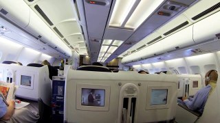 Air France A340 Business Class
