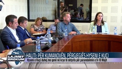 HALITI PËR KUMANOVËN, PËRGJEGJËS HYSENI E KUQI