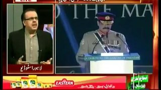 Live With Dr Shahid Masood (Army Chief Notice To PMLN) September 7, 2015