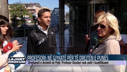 PROFESORI NË GJYKATË PËR TË DREJTËN E PUNËS