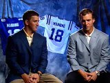 Peyton & Eli Manning interview Part 1