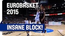 Jan Vesely with an Insane Rejection! - EuroBasket 2015