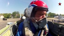 RARE VIDEO Cockpit view Russian air force Mig 29 fighter aircraft 1080p