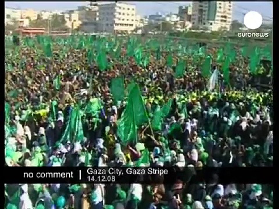 Pro-Hamas rally in Gaza