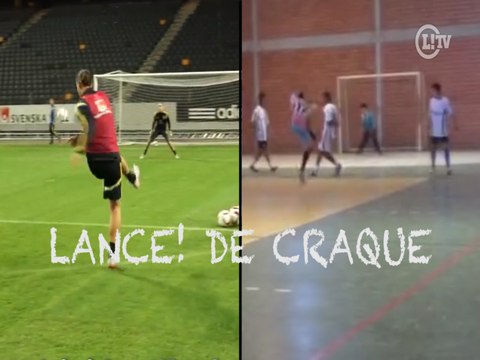 L! de craque: À la Ibra, internauta faz golaço de longe
