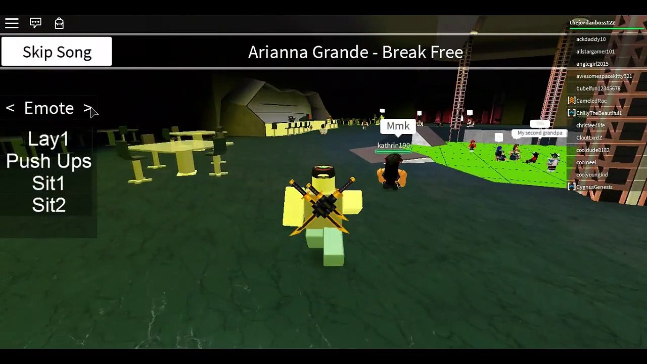 Roblox Dance video