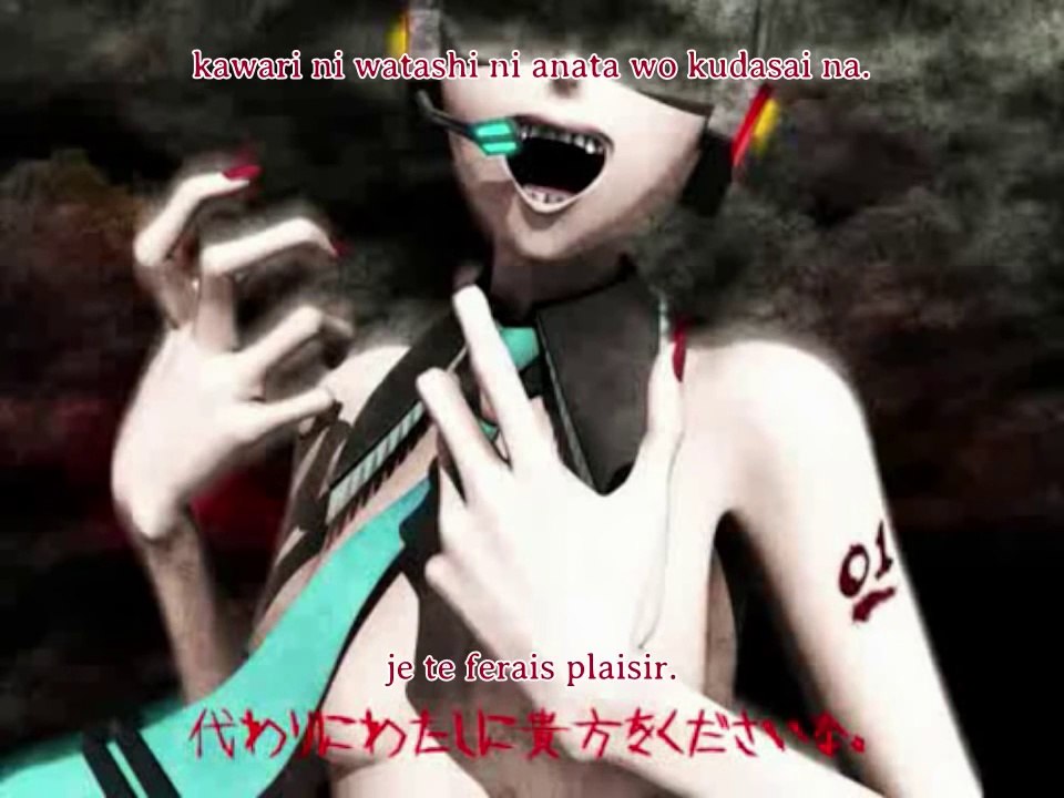 Hatsune Miku - Yandere (Vostfr + Romaji)